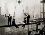 Lunch above Manhattan art print