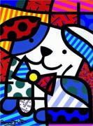Romero Britto art print