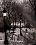 Escalier Montmartre art print