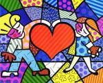 Romero Britto art print