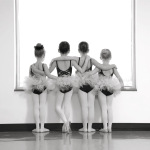 Ballerines art print