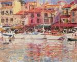 Corner Harbout, Mirabeau art print