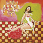 Delphes art print