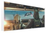 Star Wars art print - AT-AT Control Deck- Hoth Battle poster