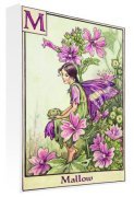 Flower Fairies art print - April - Mallow Fairy poster