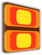 Sean Bennett art print - Bright Blocks poster
