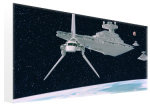 Star Wars art print - Darth Vader's Shuttle Approaches poster