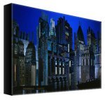 JP Trevor art print - Gotham City poster