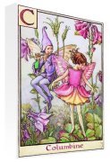 Flower Fairies art print - June - Columbine Fairy poster