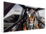 Star Wars art print - Luke Snowspeeder poster