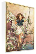 Flower Fairies art print - March - Blackthorn Fairy poster