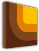 Sean Bennett art print - Orange Corner poster