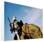 Star Wars art print - Sandtrooper on Dewback poster