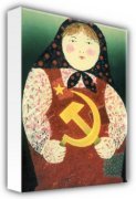 Russian Poster & Propaganda Art art print - Without A Name by S. Veprev 1988 poster