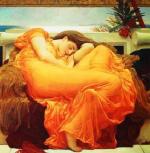 Flaming June art print