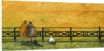 Sam Toft art print - A Romantic Interlude poster