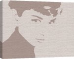 Phil Handsley art print - Audrey Hepburn poster