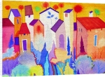 Giuliana Lazzerini art print - Autumn Glow poster