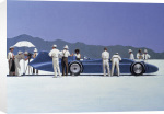 Jack Vettriano art print - Bluebird at Bonneville poster