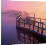 Dale Wilson art print - Boardwalk, Canada poster