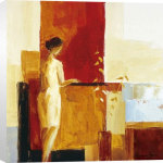 Adriana Naveh art print - Expectation I poster