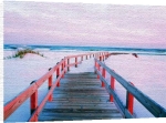 James Randklev art print - Gulf Coast, Florida, USA poster