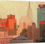 Xavier Carbonell art print - New Yorker poster