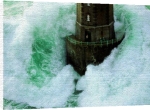 Jean Guichard art print - Phares dans la Tempete - La Jument poster