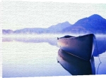 Ray Kachatorian art print - Sherwood Lake, California poster