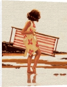 Jack Vettriano art print - Sweet bird of youth (study) poster