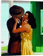 Jack Vettriano art print - The Last Great Romantic poster