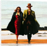 Jack Vettriano art print - The road to nowhere poster
