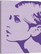 Phil Handsley art print - Twiggy poster