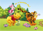 Winnie the Pooh - Beautiful day art print