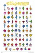 Mr Men & Little Miss art print
