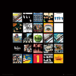 The Beatles - Albums art print
