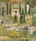 Church at Cassone sul Garda art print