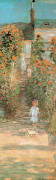Il giardino di Monet a Vetheuil (Detail) art print