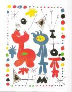 Personnage et oiseaux art print
