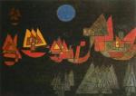 Schiffe im Dunkeln, 1927 art print