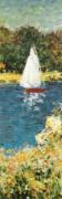 The Bassin at Argenteuil (Detail) art print