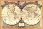 Map art print