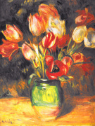 Tulips In A Vase art print