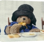 Michael Bond art print - Breakfast, Lunch and Dinner poster