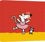 Lucy Cousins art print - Maisy the Ballerina poster