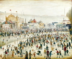 The Fair at Daisy Nook art print