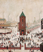 LS Lowry art print