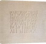 Martin Cook art print - Quiet Mind poster