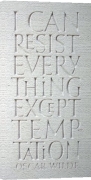 Martin Cook art print - Temptation poster