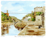 Bristol - Clifton Sus. Br. art print